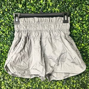 Free People Shorts, Silver, Worn 3x